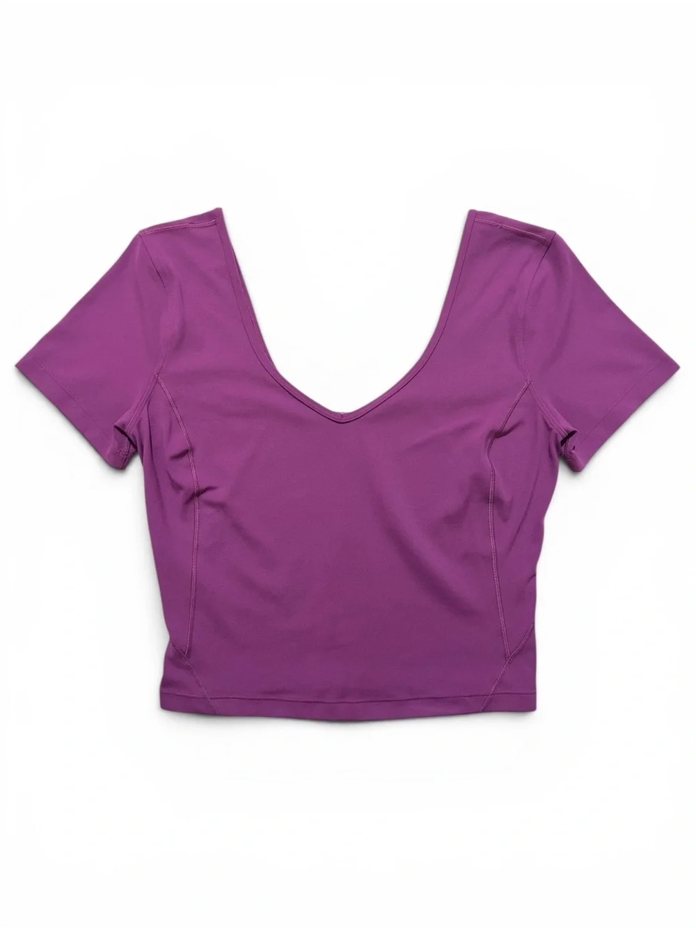 Lululemon Align T-Shirt Vivid Plum SZ 6